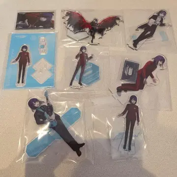 츠쿠모 이마바 100라인 최종 방위 학원 아크릴 스탠드 세트 8점