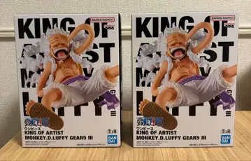 원피스 KING OF ARTIST GEAR5 루피 2체 세트