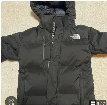 THE NORTH FACE 블랙 다운 자켓 M