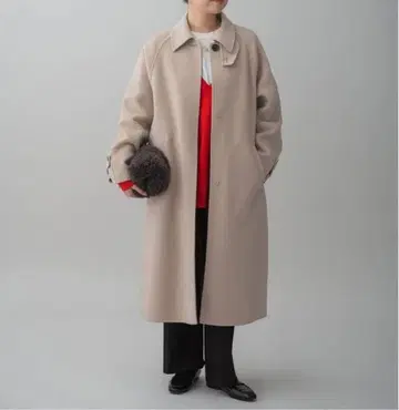 IENA 슈퍼 160 더블 페이스 스텐카라 코트