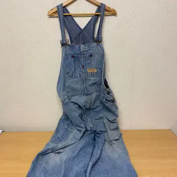 데님 오버롤 W50 L36
