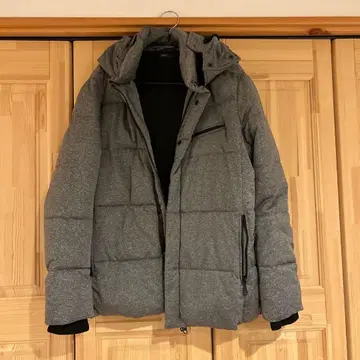 AZUL by moussy 그레이 다운 자켓