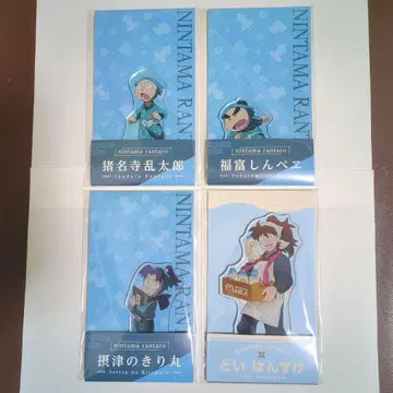 닌타마 란타로 로손 한정판 아크릴 스탠드 세트