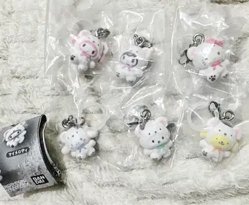 메지루시 액세서리 후와후와 스노우 컴플리트 묶음 판매 메지루시