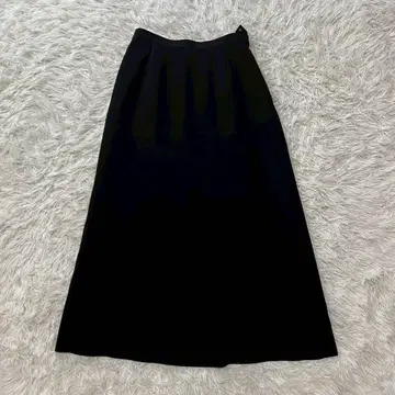 LAPINE (라핀) 포멀 롱 플레어 스커트 관혼상제 심플 M