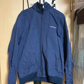 TOMYHILFIGER 네이비 나일론 자켓