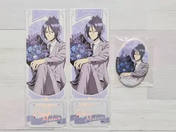 가정교사 히트맨 REBORN! 로쿠도 무쿠로 티켓 카드 캔뱃지 꽃다발