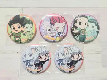 HUNTER x HUNTER 곤 히소카 이르미 피토 캔뱃지