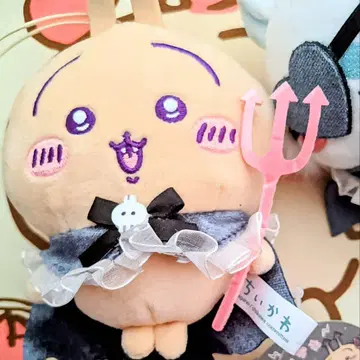치이카와 (먼작귀) 악마 천사 토끼 모몽가 봉제 인형 마스코트