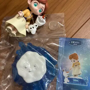 TOPTOY 안나와 올라프 피규어