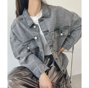 완판템 [ Ada. ] 데님 빅 실루엣 G자켓 M 사이즈