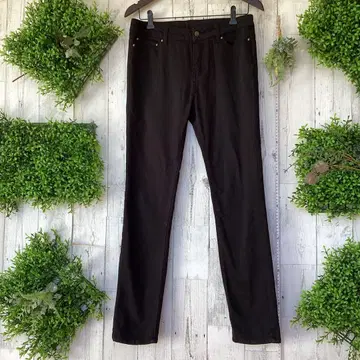 평평하게 놓음 허리 40 밑위 25 안감 플리스