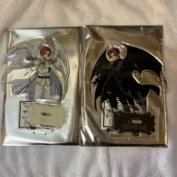 블루 록 [이토시 사에] 등신 아크릴 스탠드 2개 세트 천사와 악마