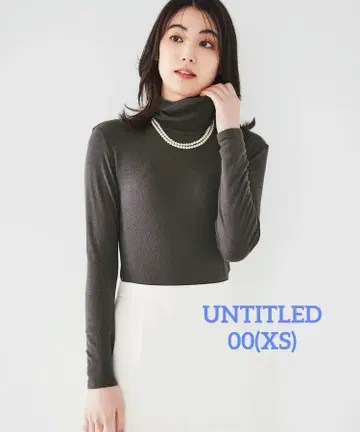 UNTITLED [ 보습성/얇은 소재 ] 하이넥 이너