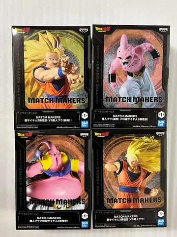 MATCH MAKERS 드래곤볼 손오공 마인 부우 피규어 세트
