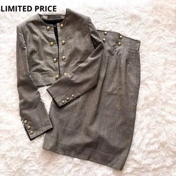 리미티드 프라이스 글렌체크 셋업 (9호) 자켓 + 스커트