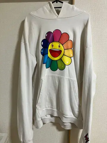 카이카이키키 후드티 JBALVIN x 무라카미 다카시 콜라보 후드티