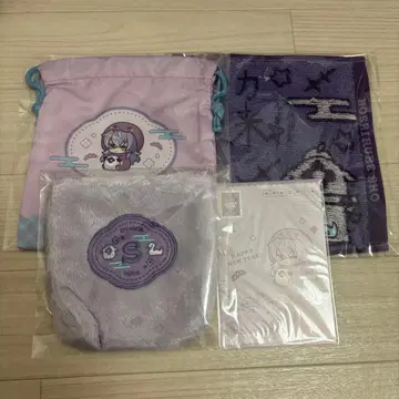 니지산지 호시미치 쇼 Happy Pack 파우치 손수건 복조리 연하장