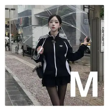 ADIDAS TEAMGEIST TRACK TOP-BLACK/WHITE