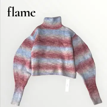 [택 포함 새상품] 그라데이션 니트 핑거홀 F사이즈 루즈핏