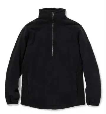nonnative CYCLIST HALF ZIP COTTON SWEAT