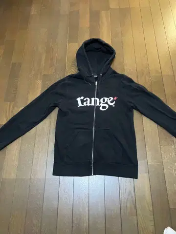 range 풀 집업 후드티 (블랙 M)