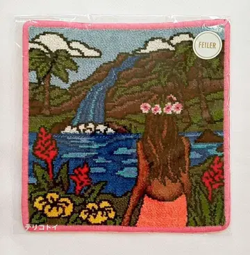 FEILER 페이러 손수건 헤더 브라운 아일랜드 뷰티 새상품