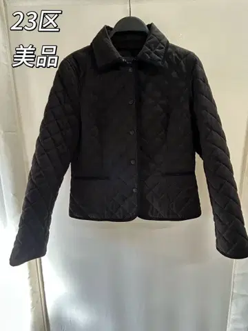 새상품급 23구 2Way 노카라 퀼팅 자켓 숏코트 L