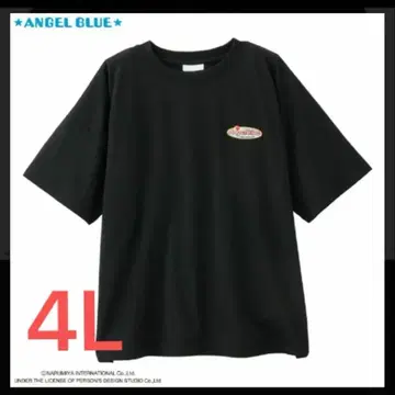 빅 사이즈 엔젤 블루 T셔츠 미사용 새상품