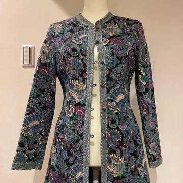 원피스형 꽃무늬 자켓 (리버서블)