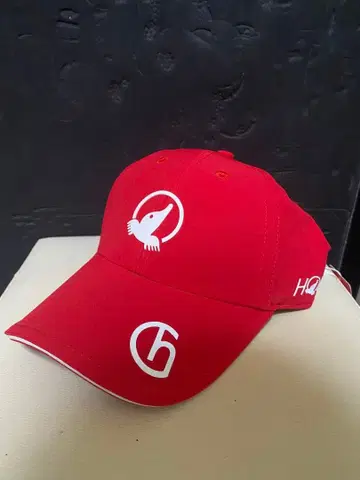 HONMA 골프 캡 레드 프리 사이즈