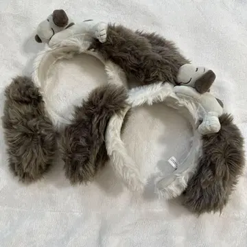 스누피 머리띠 2개 세트
