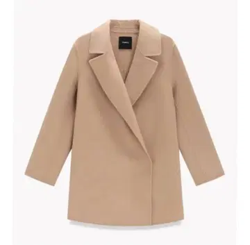 새상품급 정가 7만 Theory 울 캐시미어 코트 더블 페이스 팔로미노