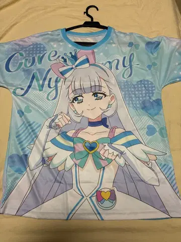 원더풀 프리큐어 풀 그래픽 T셔츠 큐어냐미