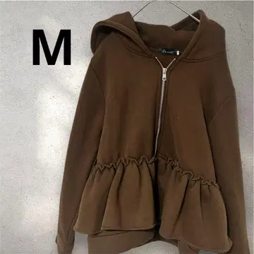 르쉘 속기모 프릴 후드티 M 사이즈 따뜻한 후드