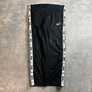 푸마 90s 저지 트랙 팬츠 사이드 스냅 자수