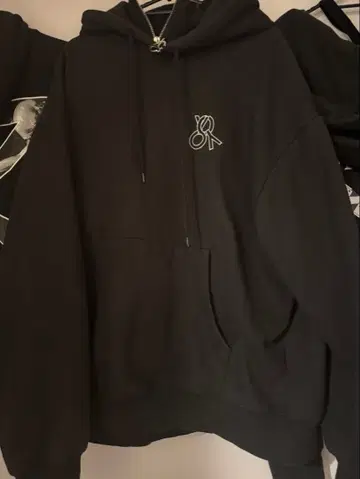 [레어 디자인] OY 후드티 블랙