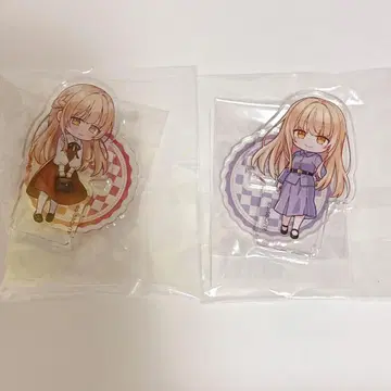 옆집 천사님 레트로 아이돌 복권 아크릴 스탠드 시이나 마히루