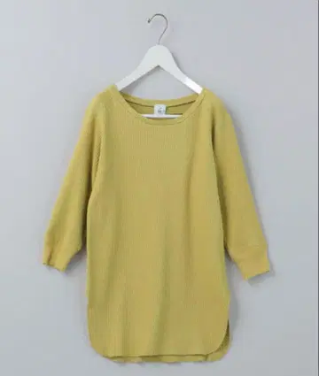 6(ROKU) 리브 크루넥 풀오버 티셔츠