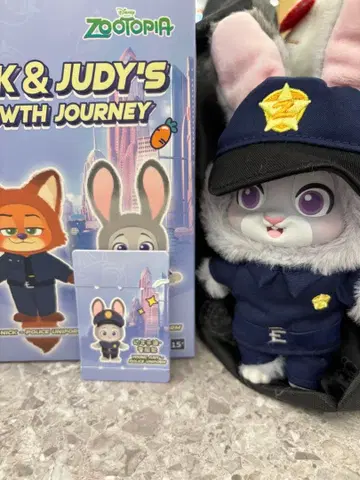 주토피아 주디 키링 TOP TOY