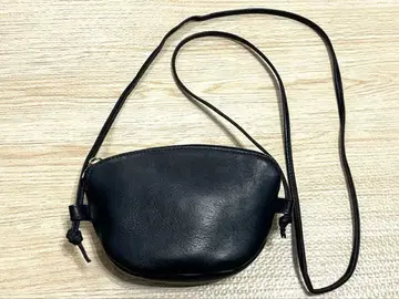 civa 치바 이토 마사코 호보노니치 숄더백 네이비 가죽