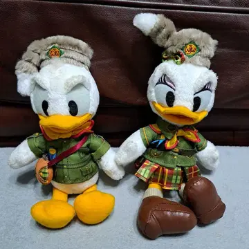 도널드 덕 데이지 덕 봉제 인형 세트