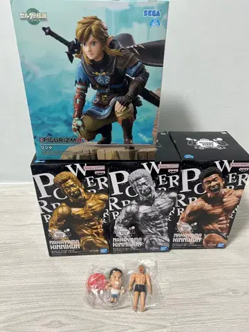 링크 피규어와 나카야마킨니군 세트