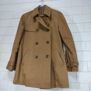 폴 스미스 트렌치코트 M 브라운 벨트 없음