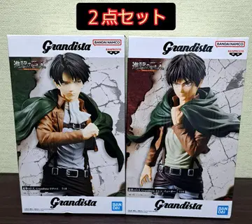 진격의 거인/Grandista/리바이/엘렌 예거/피규어(2점)