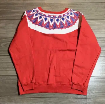 체스위 cheswick 캐나다제 네이티브 무늬 맨투맨 트레이닝복 L