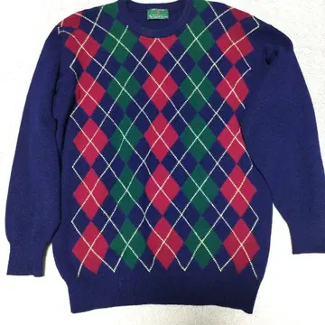 The Scotch House 라무스울 스웨터 네이비