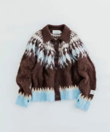 [ WILLIAM B. ELIOTT ] 페어아일 니트 가디건