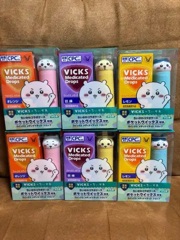 VICKS 메디케이티드 드롭스 6세트