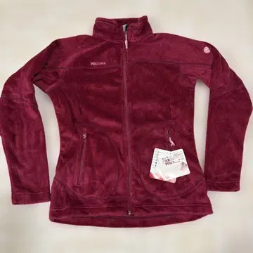 [ 새상품 ] Marmot 플리스 자켓 와인 레드